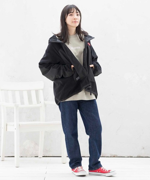 「MILKFED.」 ブルゾン M ブラック レディース_画像4