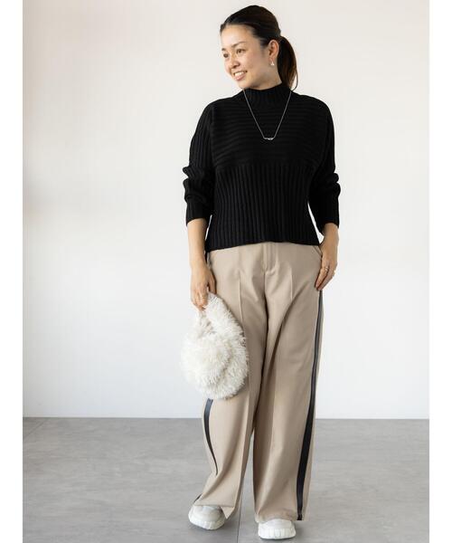 Lugnoncure パンツ サイドラインパンツ レディース : ZOZOTOWN