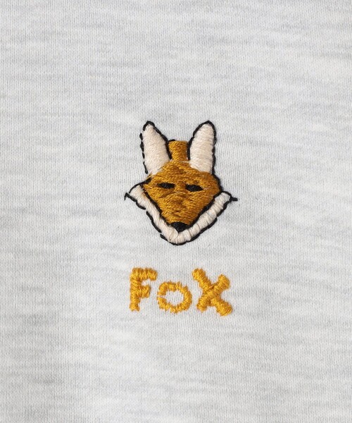 トレーナー スウェット 「SHIPS any別注」PENNEYS:「洗濯機可能」THE FOX 刺繍 スウェット レディース SHIPS any別注】PENNEYS:〈洗濯機可能〉THE FOX 刺繍 スウェット