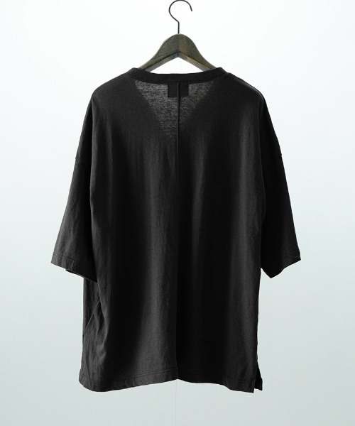 新品 エゴトリッピング QUENCH ヘンリーネック 46 EGO TRIPPING - QUENCH / ヘンリーネックTシャツ / グレー | BRYAN
