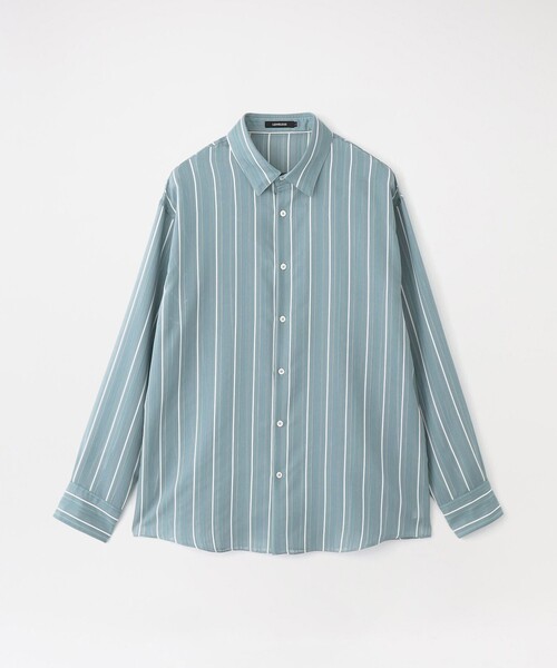 LOVELESS シャツ シアーストライプシャツ メンズ : ZOZOTOWN