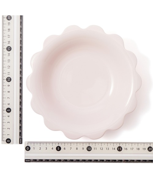 うねうね食器12点 Francfranc（フランフラン） 食器 うねうね ディーププレート S ピンク