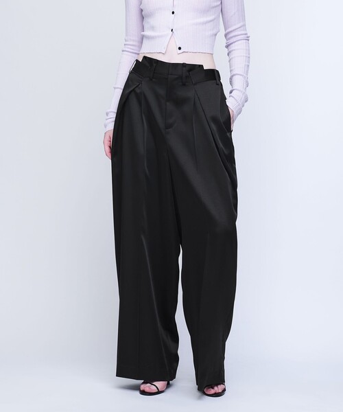mizuiro ind ワイドタックパンツ （その他パンツ）｜mizuiro ind