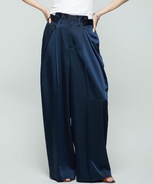 AEWEN MATOPH（イウエン マトフ） パンツ 「AEWEN MATOPH」サテン