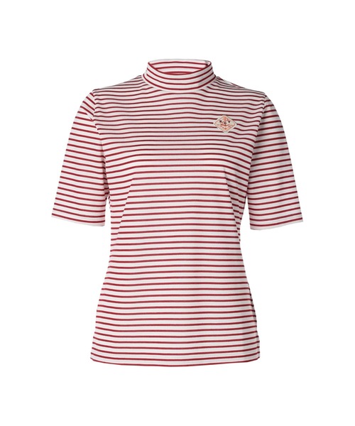 tシャツ WOMENS 先染めボーダー 半袖シャツ レディース