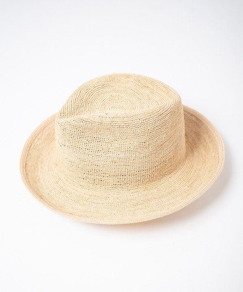 【極美品☆現行】エルメス　フェドラ　ハット　ベティ　帽子 レア*HERMES*Chapeau Eleonora/透かし編みパナマハット (HERMES