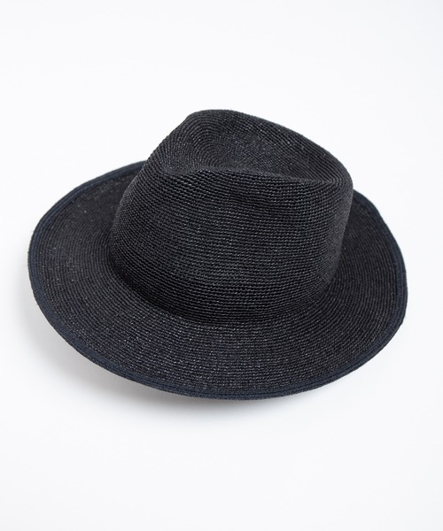 RACAL（ラカル） 帽子 ハット Rafia Crushable Fedora Hat / ラフィア