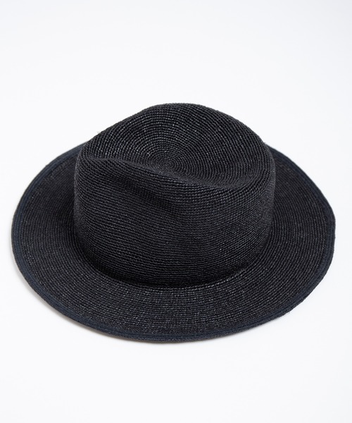 RACAL（ラカル） 帽子 ハット Rafia Crushable Fedora Hat / ラフィア