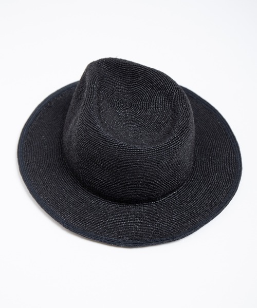 RACAL（ラカル） 帽子 ハット Rafia Crushable Fedora Hat / ラフィア