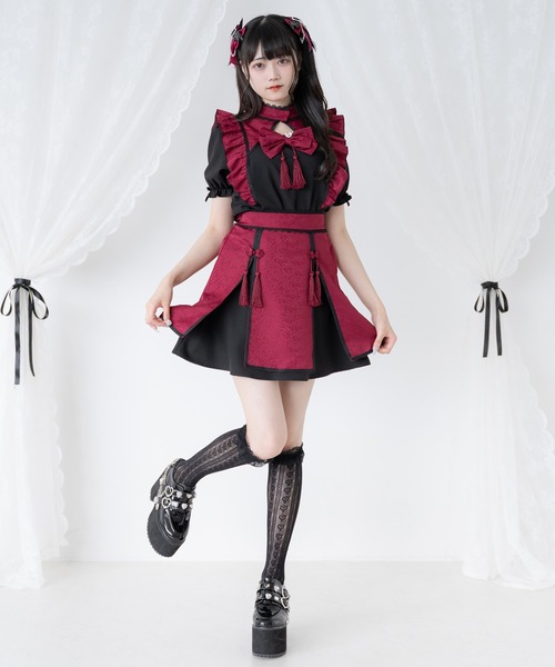 DearMyLove スカート 夏 チャイナラインスリットスカート : ZOZOTOWN