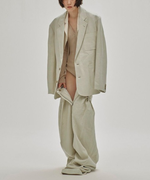 TODAYFUL ジャケット テーラードジャケット Boyfriend Linen Jacket