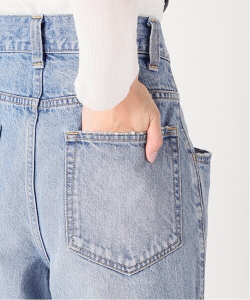 Plage R’IAM WIDE デニム 2 ブルーAサイズ36お値下げしました plage パンツ R'IAM ルーズワイドデニム レディース : ZOZOTOWN
