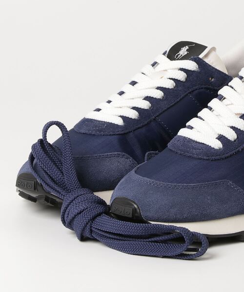 送料関税込 Polo Ralph Lauren メンズレザースニーカー ネイビー Amazon | [ポロラルフローレン] POLO RALPH LAUREN スニーカー