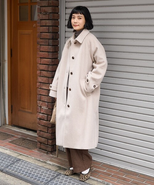 FREAK'S STORE（フリークスストア） ステンカラーコート フリ- ライト