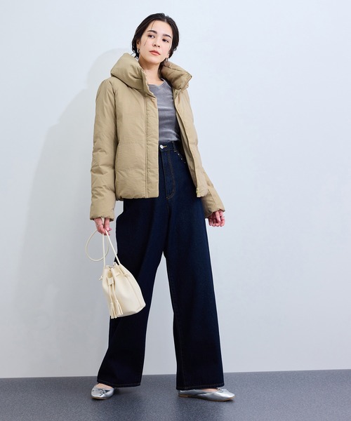 「LE CERCLE par rope'」 ダウンジャケット FREE ブラック レディース_画像8