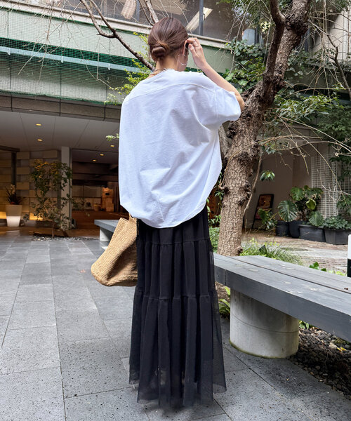DouDou tシャツ ワイドフォトTEE レディース : ZOZOTOWN Yahoo