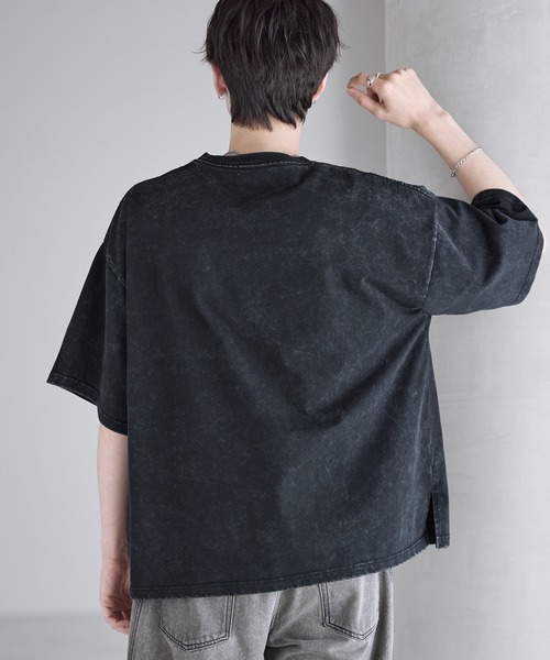 XLARGE ピグメント加工 半袖Ｔシャツ 色落ち感がかっこいい◎ ASTRONOMY tシャツ ピグメント加工ビッグシルエット半袖Tシャツ