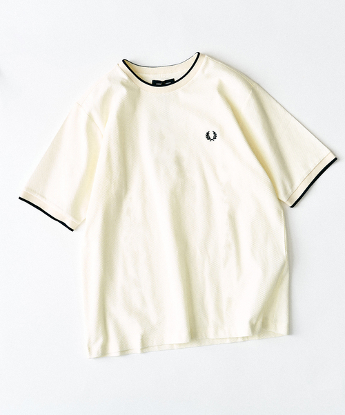 417 EDIFICE tシャツ FRED PERRY 417別注 Textured Single