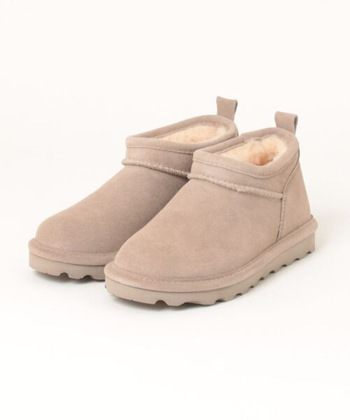 「BEARPAW」 ムートンブーツ US6 タン レディース_画像8
