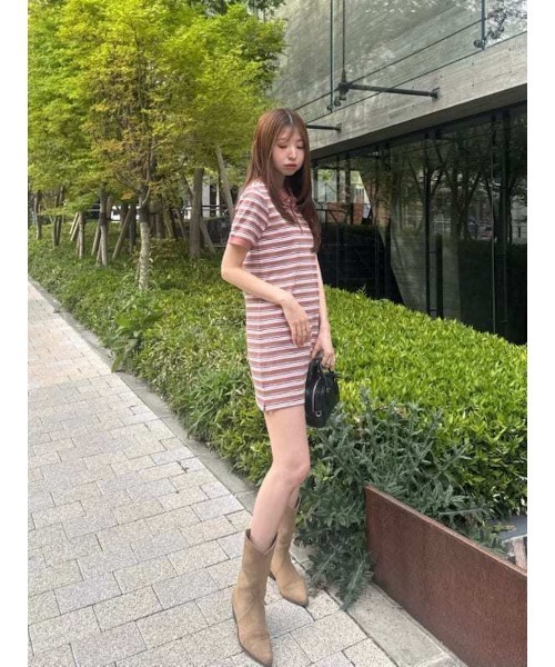 LACOSTE ベージュ ポロシャツワンピース LACOSTE ワンピース LACOSTE/ポロワンピース : ZOZOTOWN Yahoo