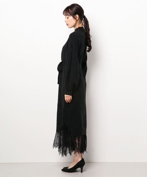 EATME（イートミー） ニットワンピース FREE ワイン レディース