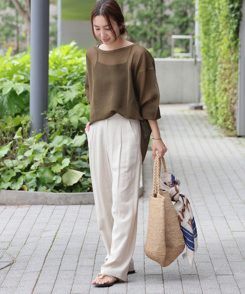 JOURNAL STANDARD relume ニット セーター メッシュプルオーバー