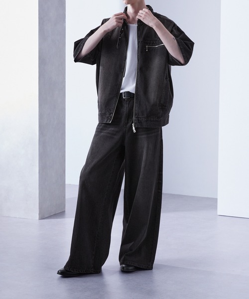 Loose（ルース） デニムジャケット gジャン ヴィンテージフェード