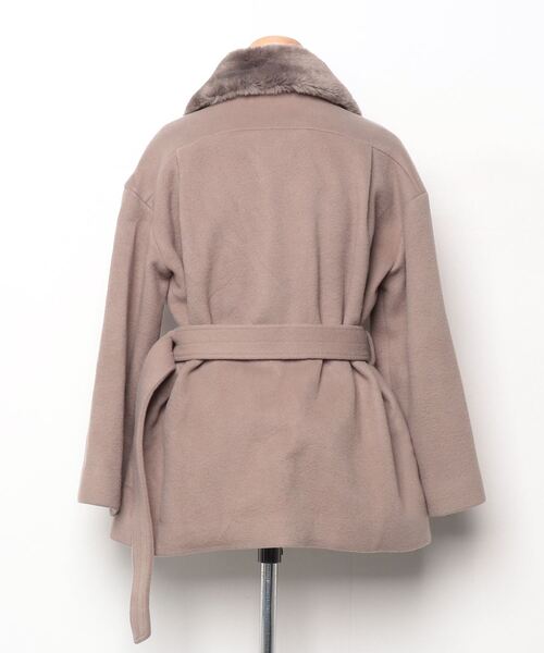 「CITY」 ジャケット 1 ブラウン レディース_画像2