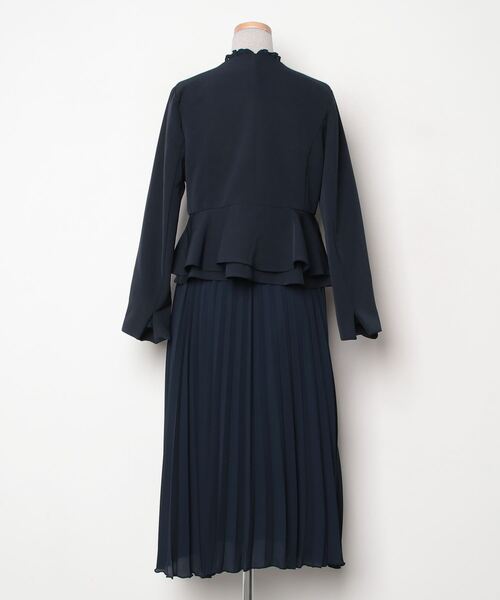 RUIRUE BOUTIQUE ワンピース　ネイビー ルイルエブティック RUIRUE BOUTIQUE オケージョンドレス 結婚式