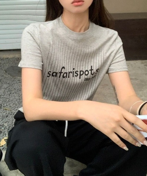 tシャツ 半袖 SportyナンバリングロゴTee レディース : ZOZOTOWN Yahoo