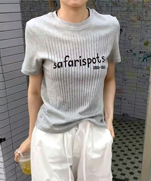 tシャツ 半袖 SportyナンバリングロゴTee レディース : ZOZOTOWN Yahoo