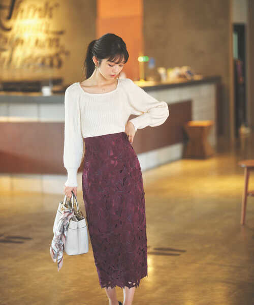 PROPORTION BODY DRESSING スカート ギャザーティアードスカート | PROPORTION BODY DRESSING