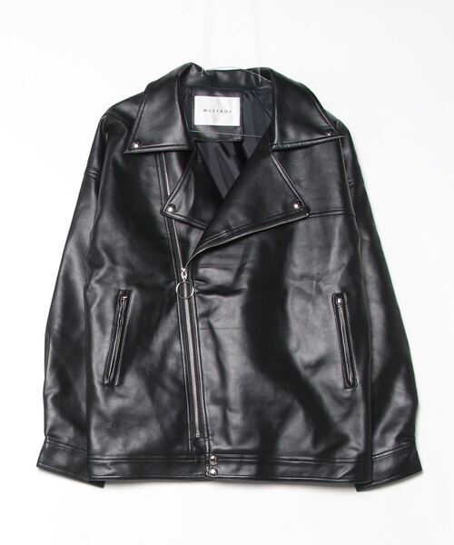 WESTBOY（ウエストボーイ） ライダースジャケット M ブラック メンズ