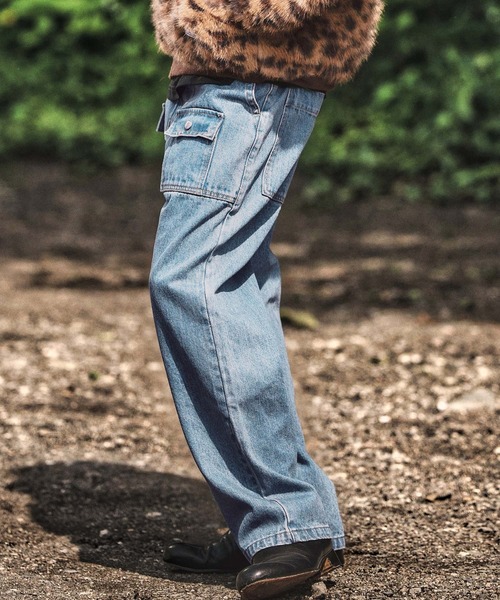 デニム・ジーパン [overdueflair] ROSE DENIM PANTS 別注》【Healthy denim/ヘルシーデニム】 Pink Pepper｜LOGEMENT