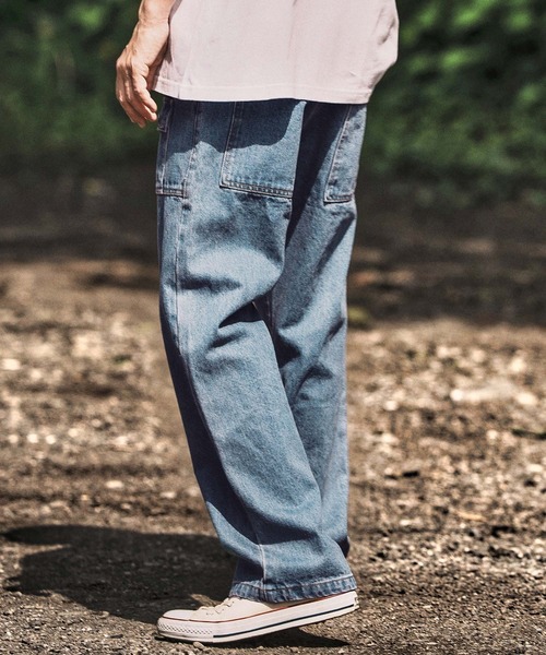 WONDER WALL MOTEL ジーンズ mp13760- BUSH DENIM PANTS ブッシュ