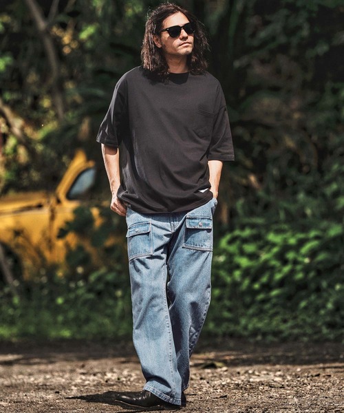 デニム・ジーパン [PANDORAFIT] BOOTSCUT Million Jeans WONDER WALL MOTEL ジーンズ mp13760- BUSH DENIM PANTS
