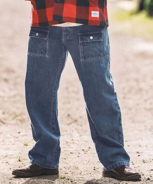 デニム・ジーパン [PANDORAFIT] BOOTSCUT Million Jeans ANDER HUNK ジーンズ 13oz Rigid Curve Denim / 13オンス