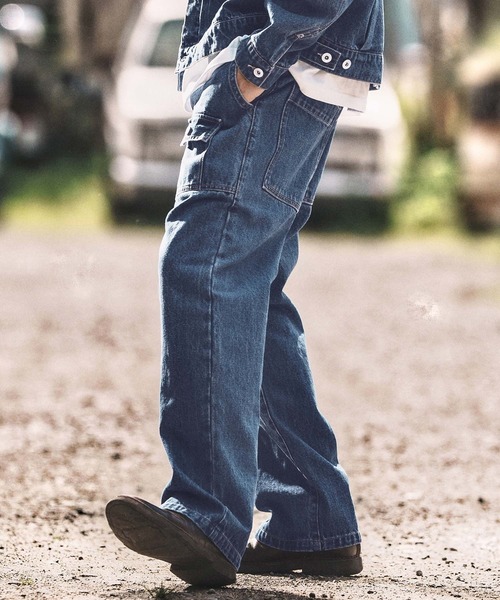 WONDER WALL MOTEL ジーンズ mp13760- BUSH DENIM PANTS ブッシュ