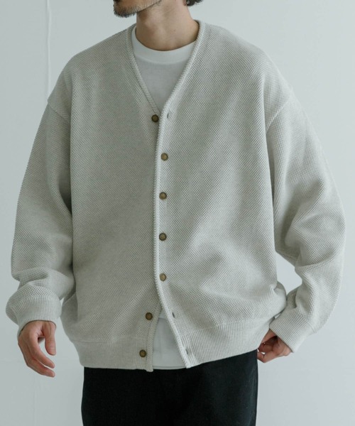 【定価20,900円】クレプスキュール カーディガン カシミヤ 混 サイズ2 crepuscule 「crepuscule」 カーディガン 2 ブラック メンズ