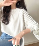 tシャツ カジュアルな中にも上品さを。綿100...の詳細画像1