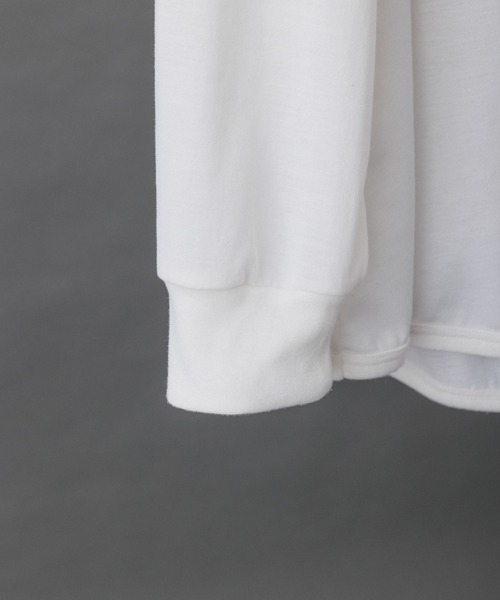 「ADAM ET ROPE'」 長(zhǎng)袖Tシャツ M オフホワイト メンズ