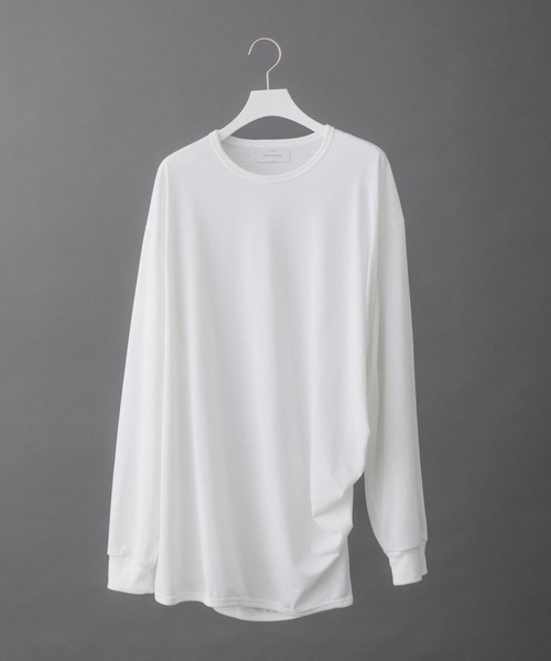 「ADAM ET ROPE'」 長(zhǎng)袖Tシャツ M オフホワイト メンズ