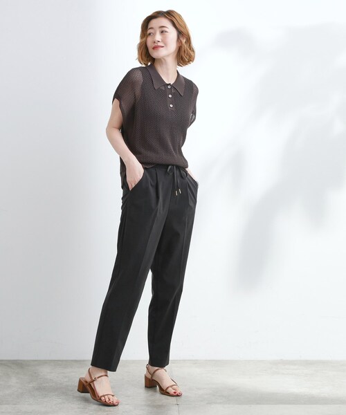 grove パンツ キレイも動きやすさも 美脚見えハイパーストレッチ