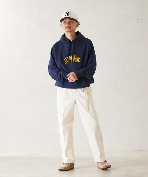 「JOURNAL STANDARD relume」 スラックス X-SMALL オフホワイト メンズ_画像2