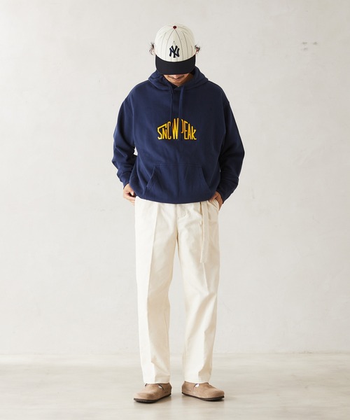 「JOURNAL STANDARD relume」 スラックス X-SMALL オフホワイト メンズ_画像4