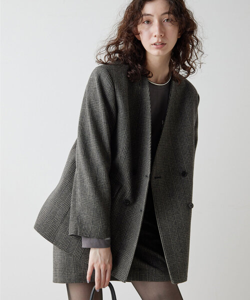 GALLARDAGALANTE（ガリャルダガランテ） ノーカラージャケット FREE