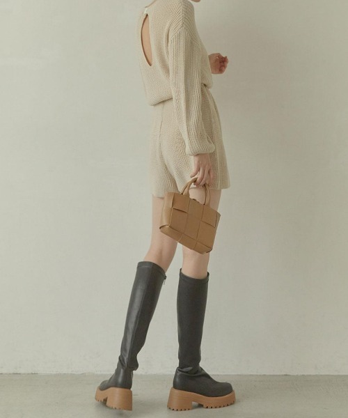 ACYM（アシーム）ブーツ ACYM（アシーム） ロングブーツ MEDIUM ブラック レディース