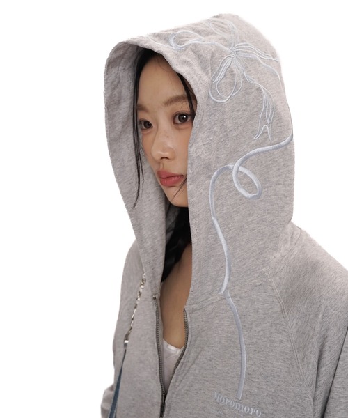 Moromoro パーカー リボンフードパーカー WY0305「Moromoro2」「2025SS