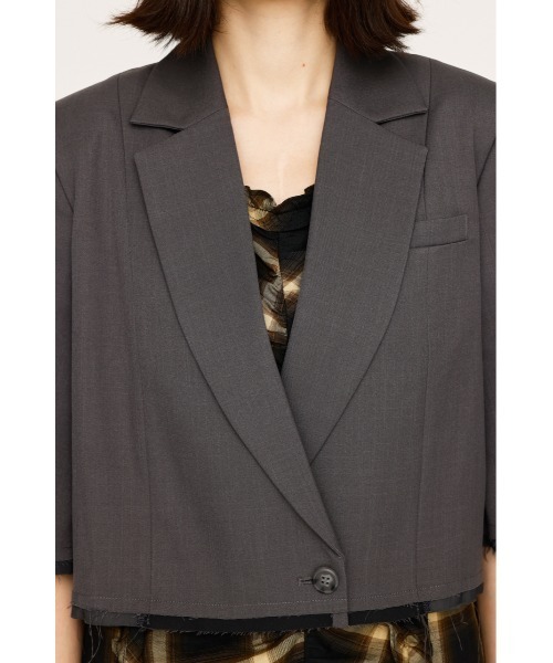 SLY（スライ） ジャケット テーラードジャケット CROP MANISH TAILOR