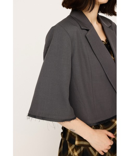 SLY（スライ） ジャケット テーラードジャケット CROP MANISH TAILOR